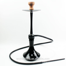 New design hookah modern black shisha pipes cheap aluminum hookahs